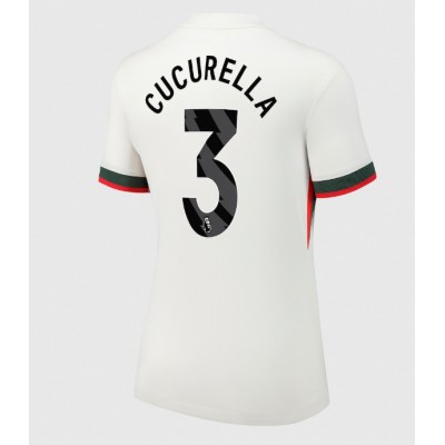 Chelsea Marc Cucurella #3 Gostujuci Dres za Ženska 2025-26 Kratak Rukav Chelsea Marc Cucurella #3 Gostujuci Dres za Ženska 2025-26 Kratak Rukav